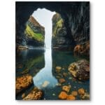 Plakat do salonu i biura krajobraz realistyczny zielono-brązowy fotografia krajobrazowa Plakat do salonu i biura krajobraz realistyczny zielono-brązowy fotografia krajobrazowa