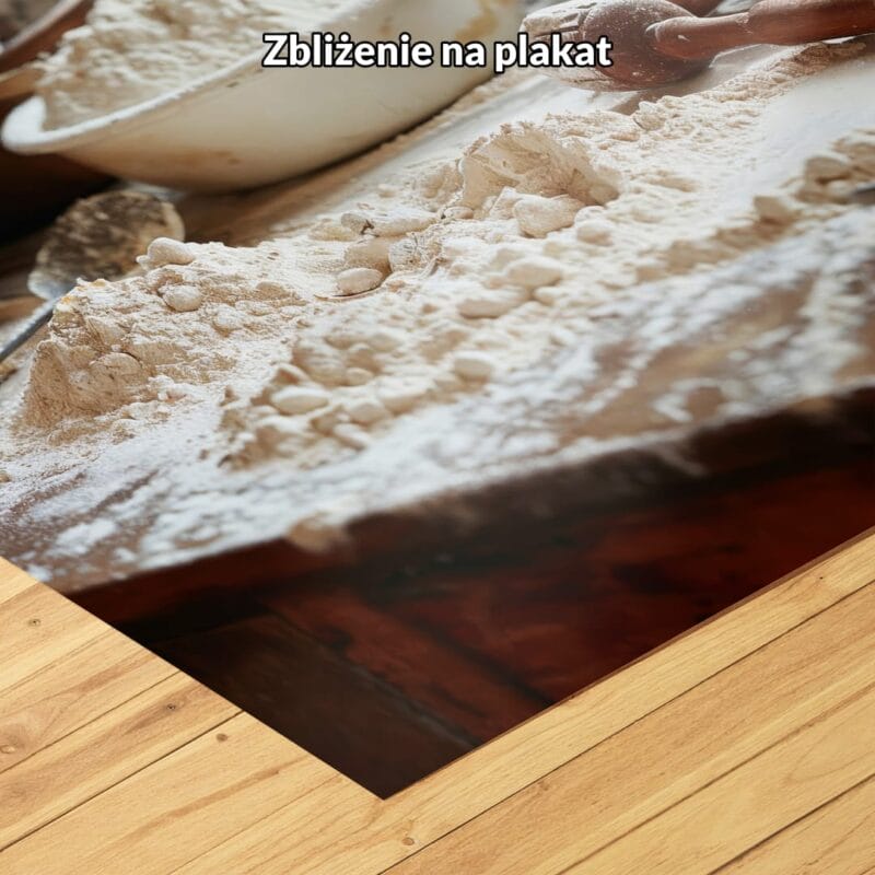 Plakat nastrojowa kuchnia i jedzenie do jadalni