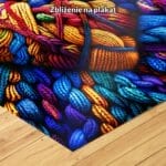 Plakat do salonu kolorowe serce pop-art