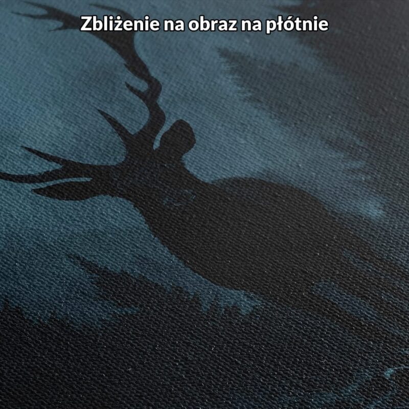 zielony czarny szary realistyczny plakat na ścianę do gabinetu