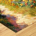 zb3-1514-9n żółty zielony czerwony realistyczny obraz na ścianę do sypialni