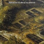 Obraz domek w skale natura do salonu