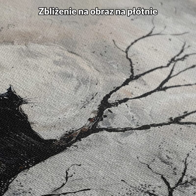 Obraz zwierzęta koty krajobrazy noc do salonu