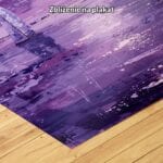 zb3-1561-9n fioletowy różowy biały częściowo abstrakcyjny obraz na ścianę do biura i pracy