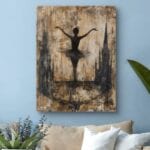 Obraz do salonu baletnica impresjonizm