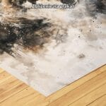 brązowy czarny biały realistyczny obraz na ścianę do biura i pracy