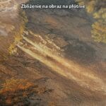 Obraz do salonu krajobraz górski z wodospadem