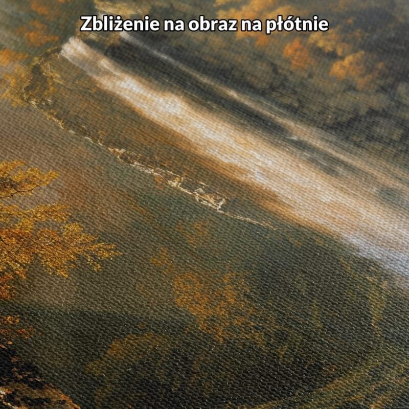 Obraz do salonu wodospad jesień natura