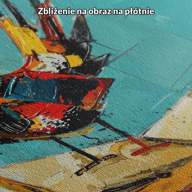 Obraz na płótnie kogut na książkach do kuchni