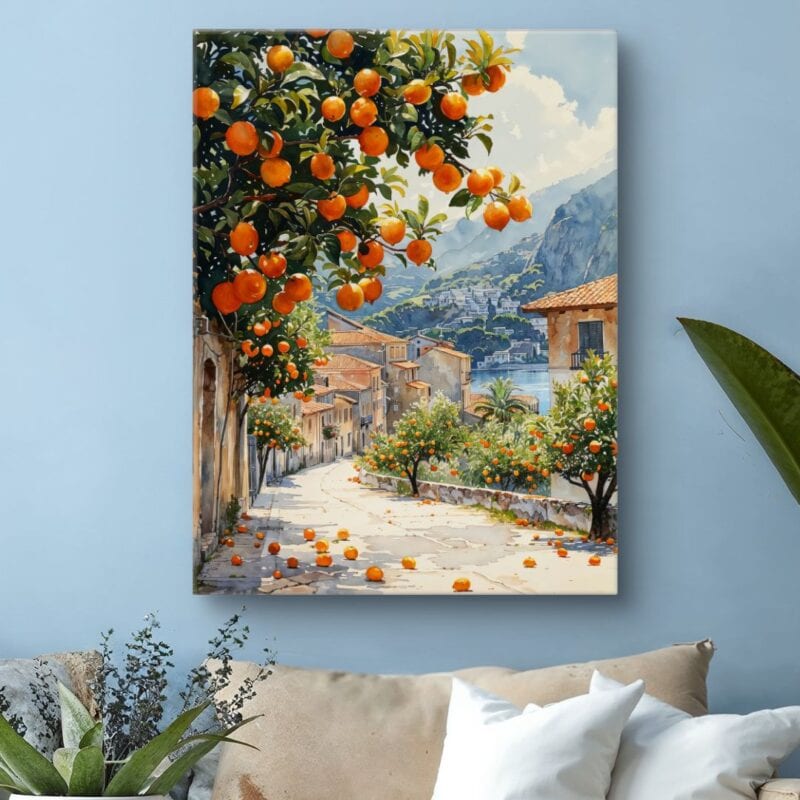 Obraz na ścianę krajobrazy wiejski krajobraz