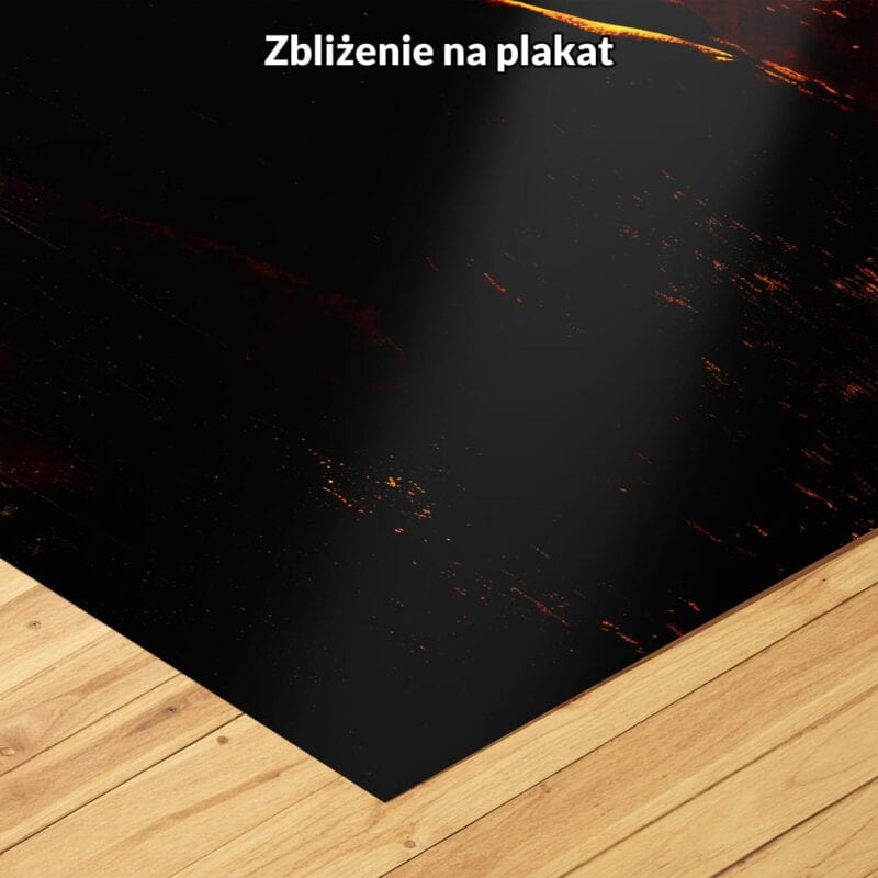 Plakat sport i fitness do salonu muskularna sylwetka