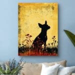 Plakat zwierzęta pies chihuahua do salonu