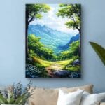 Obraz krajobraz góry lasy do salonu Obraz krajobraz góry lasy do salonu