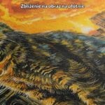 Obraz kot na tle ruin Koloseum do salonu