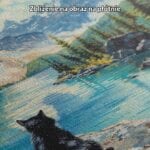 Obraz na płótnie do salonu kocie jezioro