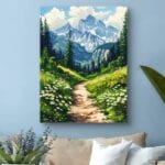 Plakat krajobrazy pejzaże i widoki góry do salonu Plakat krajobrazy pejzaże i widoki góry do salonu