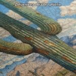 Obraz do salonu natura kaktus saguaro