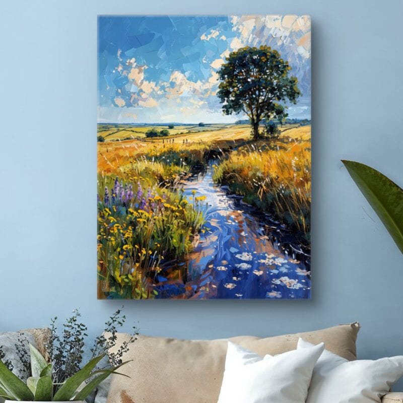 Obraz krajobrazy pejzaże i widoki drzewa do salonu