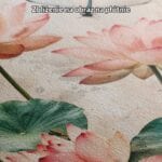 różowy zielony beżowy realistyczny plakat na ścianę do sypialni