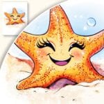 Plakat Uśmiechnięta rozgwiazda Plakat Uśmiechnięta rozgwiazda