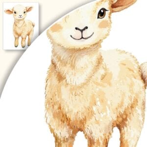 Plakat Urocze Jagnię