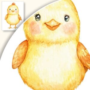 Plakat Uroczy Kurczak