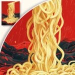 Plakat Makaronowy Taniec