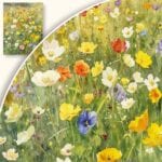 Obraz Barwna Łąka Kwiatów