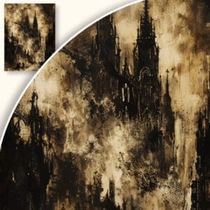 Obraz Tajemnicza Katedra w Dymie