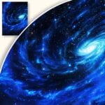 Plakat Wizja galaktyki