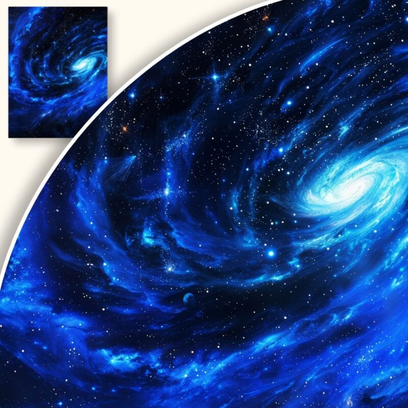 Plakat Wizja galaktyki