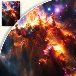 Plakat Świetlista Nebulosa