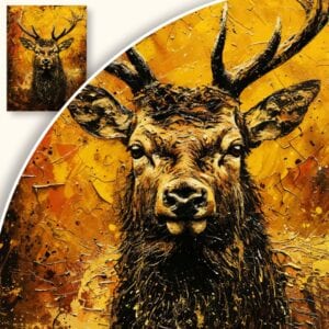 Obraz Majestatyczny jeleń