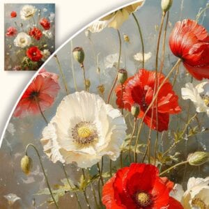 Obraz Przepiękne maki