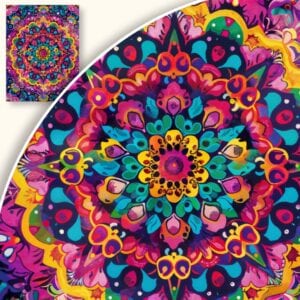 Obraz Kolorowa mandala pełna harmonii