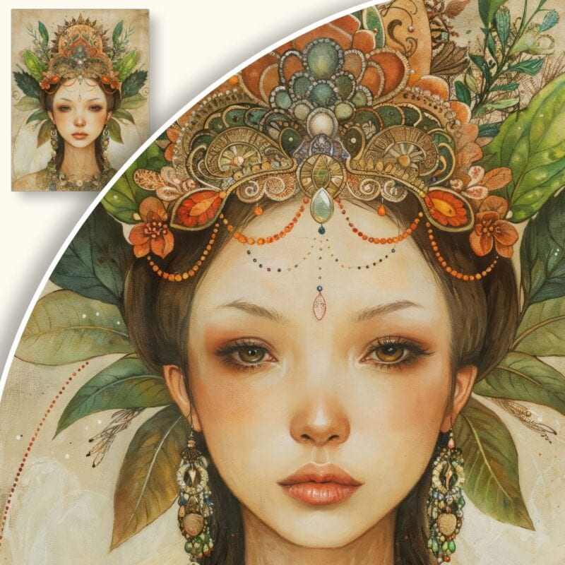 Obraz Fantazyjny portret kobiety