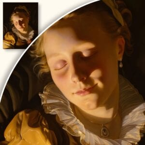 Obraz Sen w ciepłym świetle