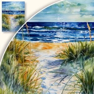 Obraz Spokojna plaża o poranku