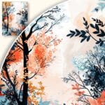 zb3-25-3n Plakat Jesienny las w kolorach