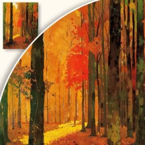 Obraz Jesienny Las