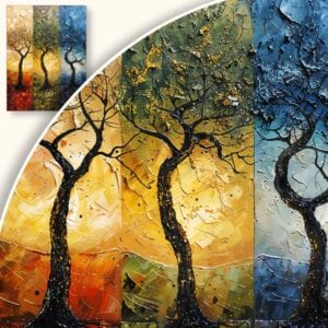 Obraz Drzewa pór roku