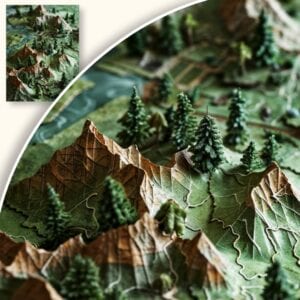 Plakat Malowniczy Górski Krajobraz