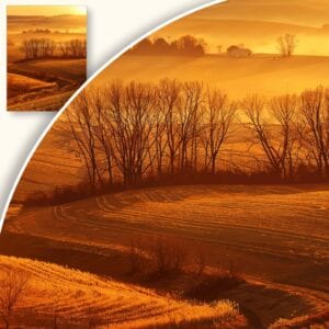 Plakat Poranek na wsi