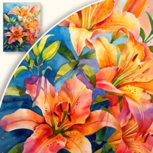 Obraz Majestatyczne Lilie