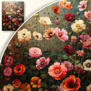 Obraz Kwitnący ogród